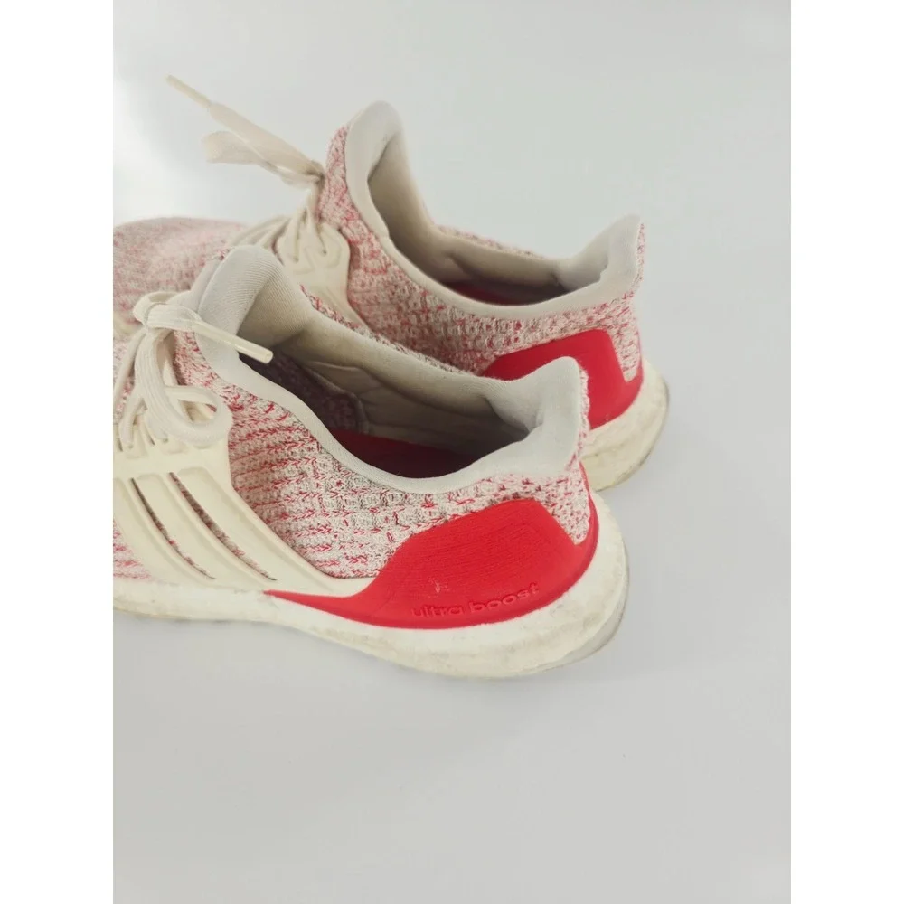 Adidas UltraBoost 4.0‎ Active Red 2018 Women's Size 8 Running Shoes Sneakers